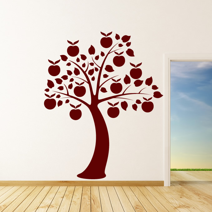 Tree Wall  on Floral   Trees Wall Art Stickers   Removable Wall Stickers