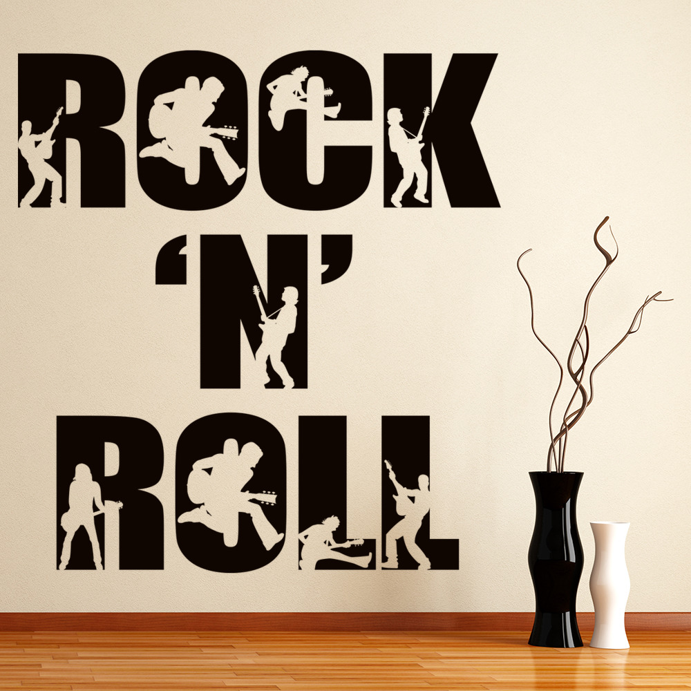 Stickers Rock n Roll - Autocollant muraux et deco