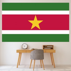Suriname Flag Wall Sticker