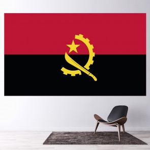 Angola Flag Wall Sticker