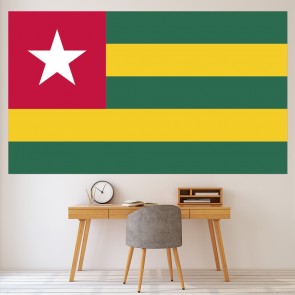 Togo Flag Wall Sticker
