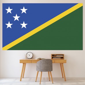 Solomon Islands Flag Wall Sticker