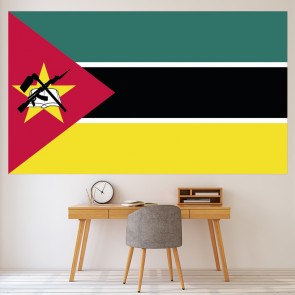 Mozambique Flag Wall Sticker