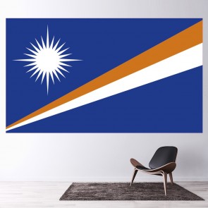 Marshall Islands Flag Wall Sticker