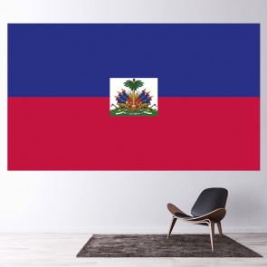 Haiti Flag Wall Sticker