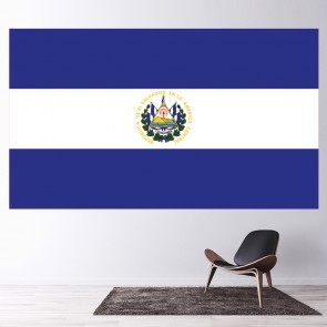 El Salvador Flag Wall Sticker