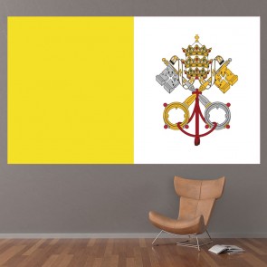 Vatican City - Holy See Flag Wall Sticker