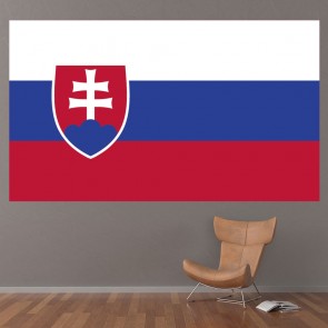 Slovakia Flag Wall Sticker