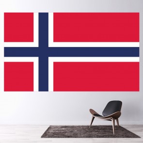 Norway Flag Wall Sticker