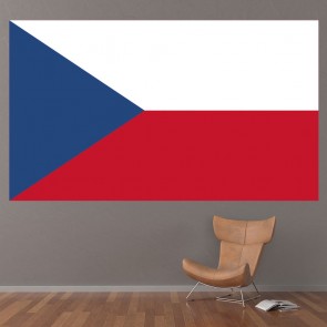 Czech Republic Flag Wall Sticker