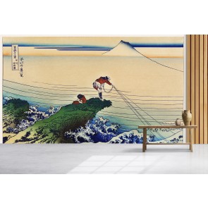 Koshu Kajikazawa Wall Mural Artist Katsushika Hokusai