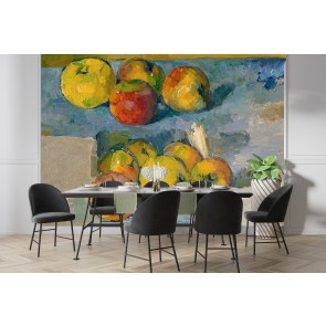 Apples (ca. 1878–1879) Wall Mural Artist Paul Cézanne