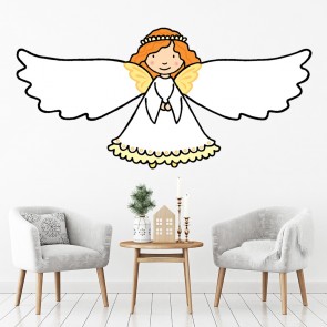 Thats Not My... Angel Christmas Wall Sticker