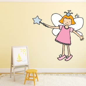 Thats Not My... Pink Fairy & Wand Wall Sticker