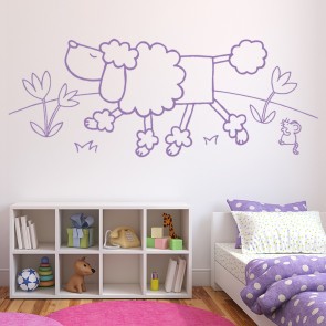 Thats Not My... Pet Poodle Dog Wall Sticker