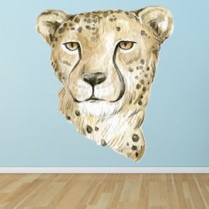Leopard Portrait Wall Sticker