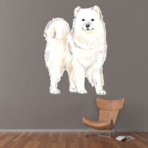 Samoyed Dog Wall Sticker