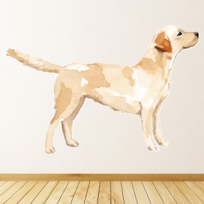 Labrador Retriever Dog Kennels Grooming Wall Sticker