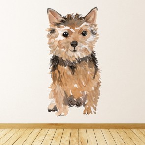 Norfolk Terrier Dog Kennels Grooming Wall Sticker