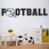 American Football Logo Sports Wall Sticker