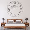 Take Time To Love Clock Wall Sticker
