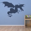 Flying Dragon Fantasy Monster Wall Sticker