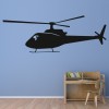 Helicopter Aircraft Transport Wall Sticker