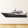 Luxury Yacht Sailing Boats Wall Sticker