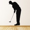 Golfer Putter Golf Wall Sticker
