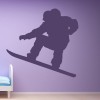 Snowboarding Extreme Sport Wall Sticker