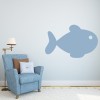 Simple Fish Under The Sea Wall Sticker