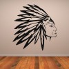 Native American Indian Headdress Wall Sticker