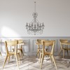 Elegant Chandelier Dining Room Wall Sticker