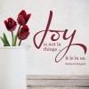 Joy Is In Us Inspirational Quote Wall Sticker