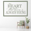 The Heart That Loves Love Quote Wall Sticker