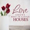 Little Houses Love Quote Wall Sticker