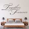 Together Forever Love Quote Wall Sticker