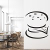 Cheese Burger Kitchen Cafe Wall Sticker