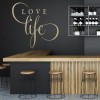 Love Life Inspirational Quote Wall Sticker