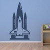 Space Rocket Spaceship Wall Sticker
