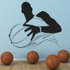 Basketball Player Games Sports Wall Sticker