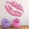 Kissing Lips Pout Lips Wall Sticker