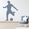 Football Striker Ball Sports Wall Sticker