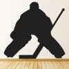 Ice Hockey Goalkeeper Sports Wall Sticker