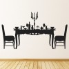 Dining Table Dining Room Wall Sticker