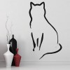 Simple Cat Pet Animals Wall Sticker