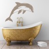 Diving Dolphin Under The Sea Wall Sticker