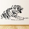 Growling Tiger Jungle Animals Wall Sticker