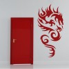 Fire Dragon Monster Wall Sticker