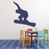 Jumping Snowboarder Extreme Sports Wall Sticker